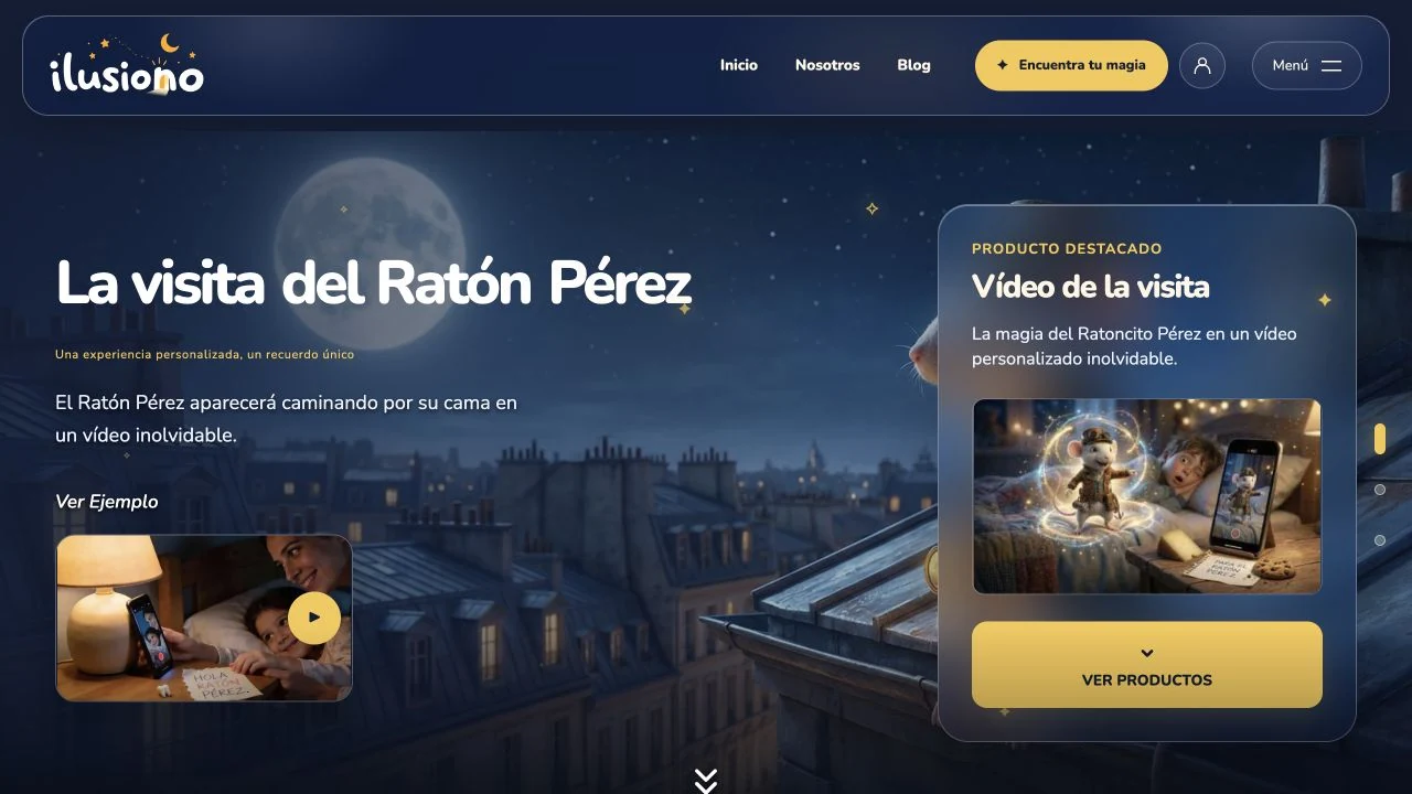 Captura del proyecto: Ilusiono Studio